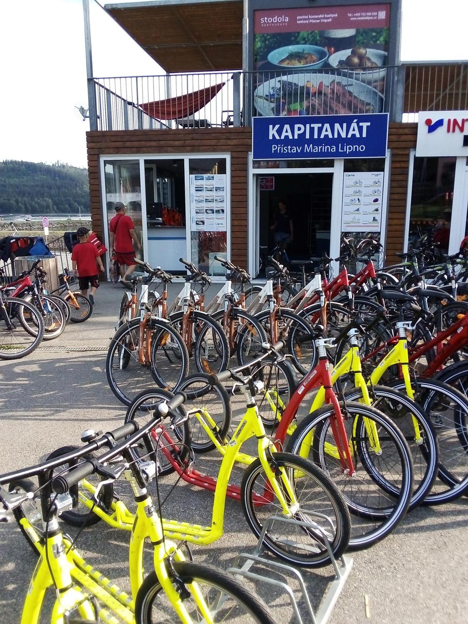 Apartman U Lipna, Pro Cyklisty, Motorkare Frymburk Exterior foto